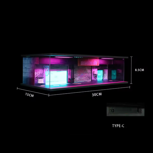 1:64 MoreArt mechanic diorama