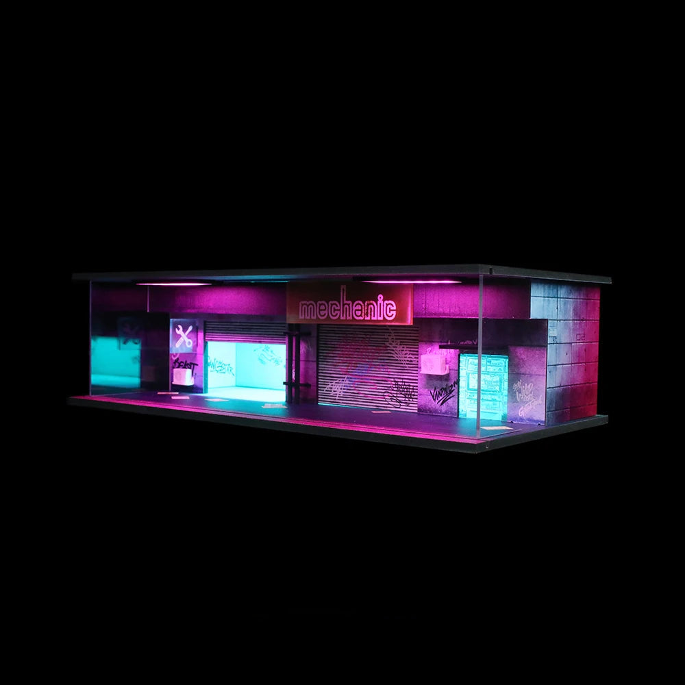 1:64 MoreArt mechanic diorama