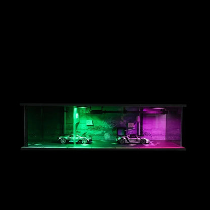 1:64 MoreArt underground garage diorama