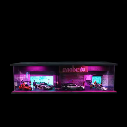 1:64 MoreArt mechanic diorama